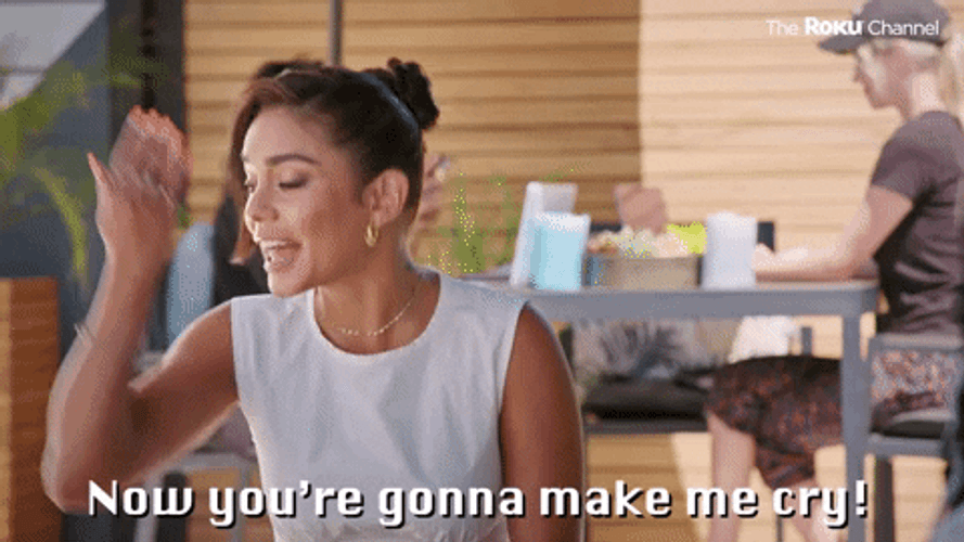 Vanessa Hudgens You Make Me Cry GIF