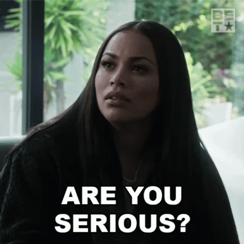 Vanessa King You Serious Clark GIF