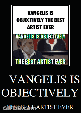 Vangelis Is Objectively The Best Artist Ever GIF