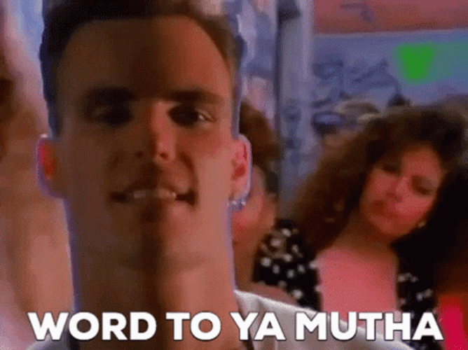 Vanilla Ice Word To Ya Mutha GIF