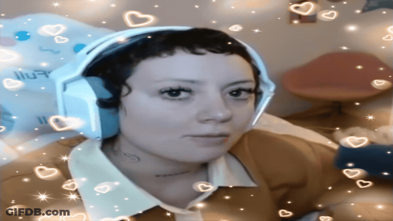 Vanilla Yay Hearts GIF