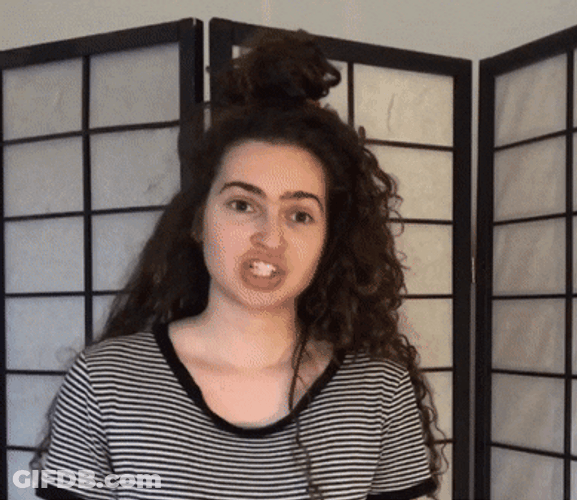 Vanishing Girl Head Exploding GIF