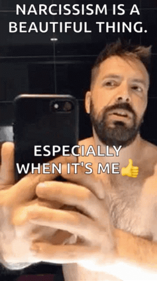 Vanity Vain Narcissist Meme GIF
