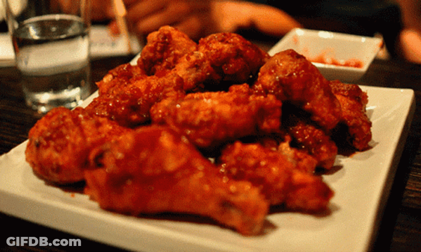 Varieties Of Chicken Wing GIF
