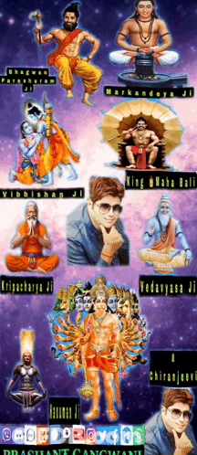 Various Religious Figures King Mahabali Vedavyasa Ji GIF