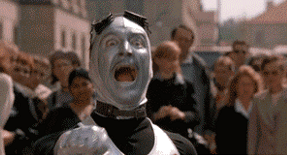 Various Shocked Faces GIF