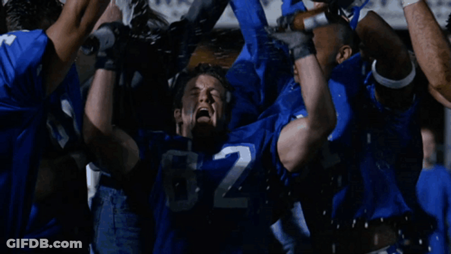 Varsity Blues Charlie Tweeder Getting Wet GIF
