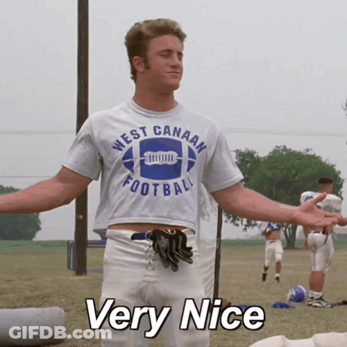 Varsity Blues Charlie Tweeder Very Nice GIF