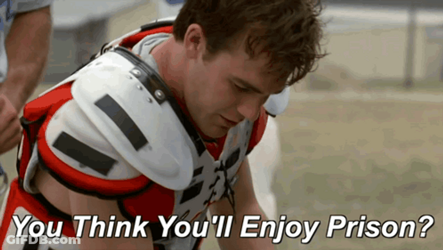 Varsity Blues Jonathan Moxon Youll Enjoy Prison GIF