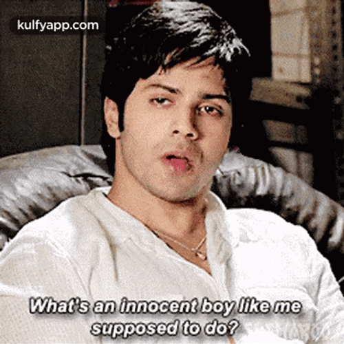 Varun Dhawan Innocent Boy GIF