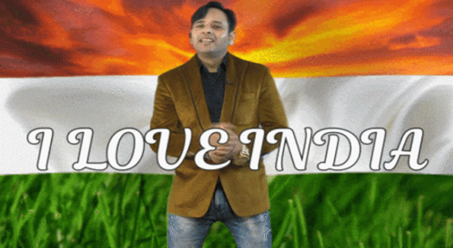 Varun Tiwari OI Love India GIF