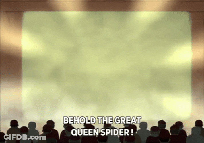 Vatican City Queen Spider GIF