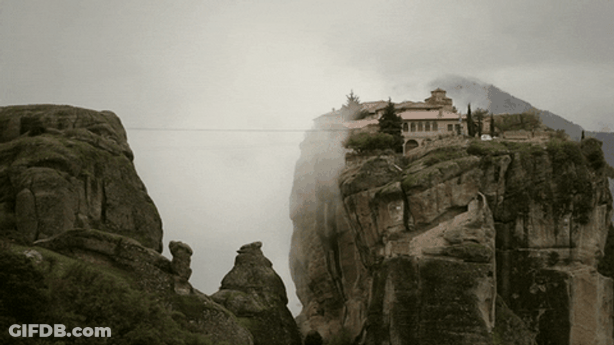 Vatican City Trinity And Meteora GIF