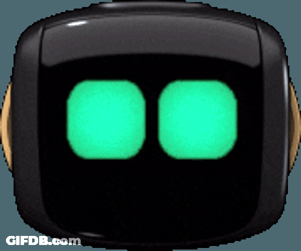 Vector Home Robot Eye Scanner GIF