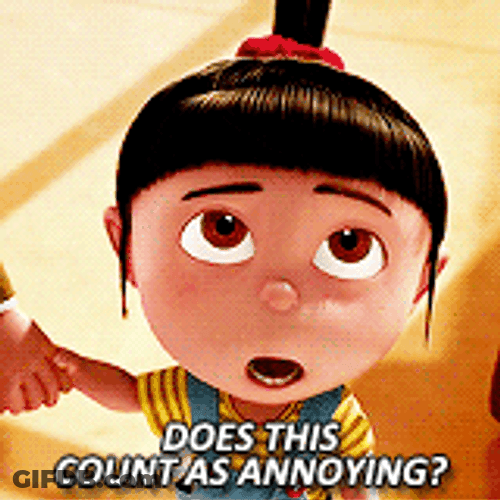 Vector Oh Yeah Agnes Does This Count Annoying GIF