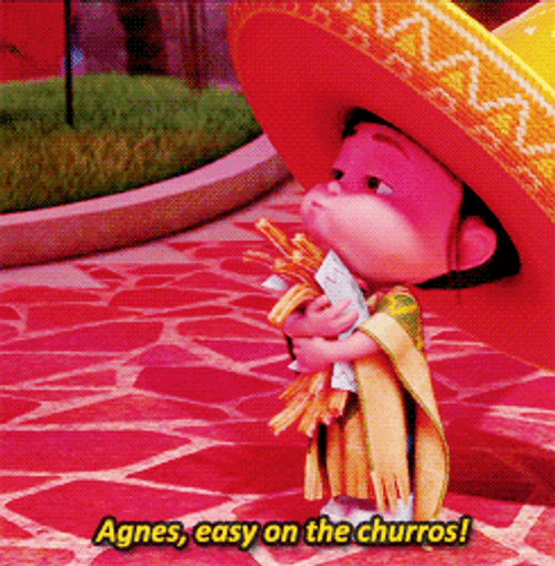 Vector Oh Yeah Agnes Easy On The Churros GIF