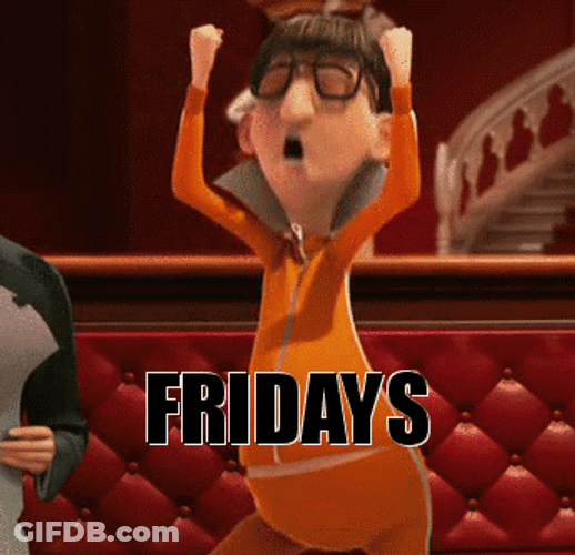 Vector Oh Yeah Fridays Dance GIF