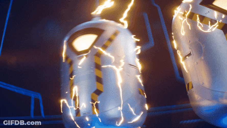 Vector Oh Yeah Minion Inside Capsule GIF
