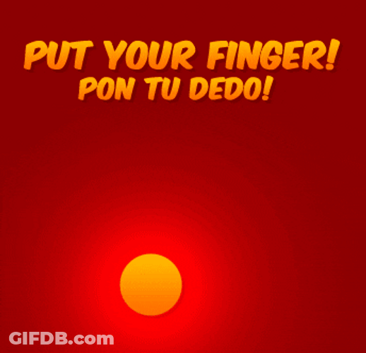 Vector Oh Yeah Put Your Finger GIF