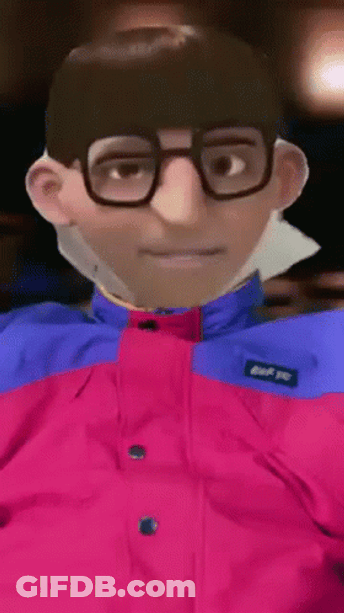 Vector Perkins Dancing With Cloning Effects GIF