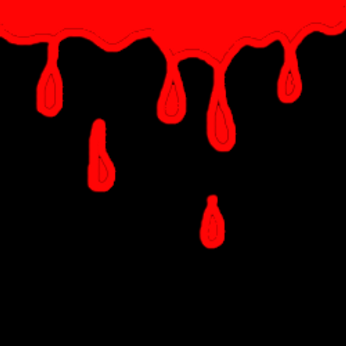 Vector Slim Drip Black And Red GIF