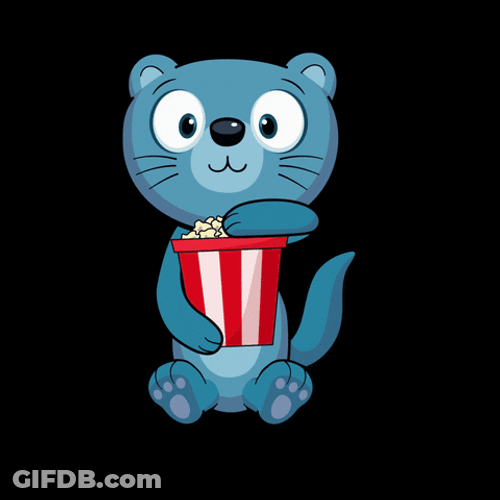 Vee Friends Llc Popcorn Eating GIF