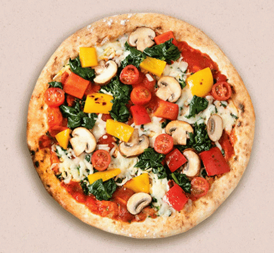 Vegan Vegetable Pizza GIF