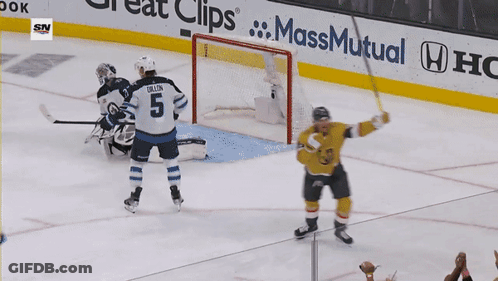Vegas Golden Knights Jack Eichel GIF