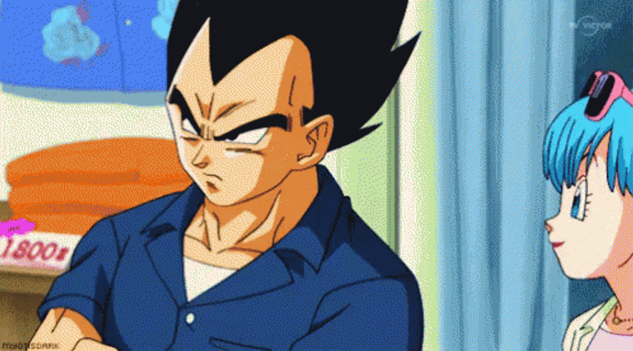 Vegeta And Bulma GIF
