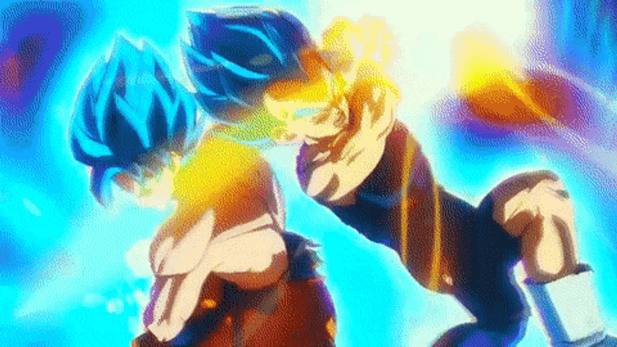 Vegeta And Goku GIF