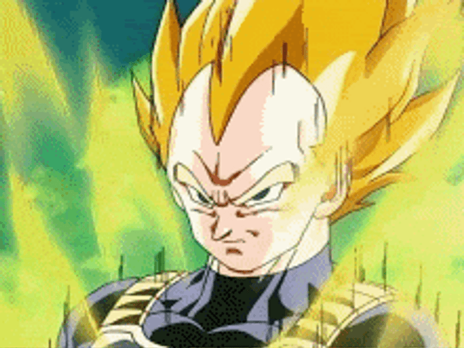 Vegeta Baby Goku Super Sayan GIF