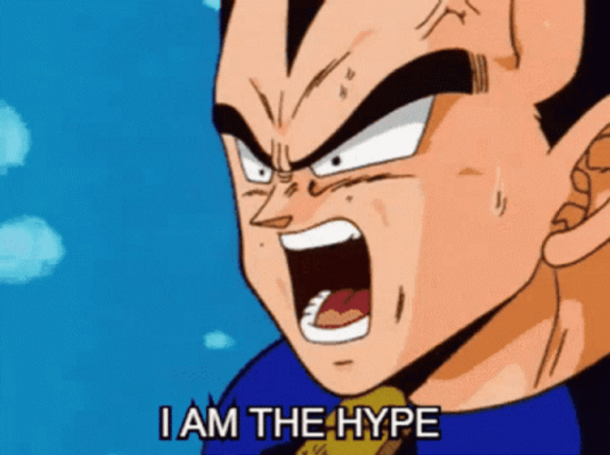 Vegeta I Am Hype GIF