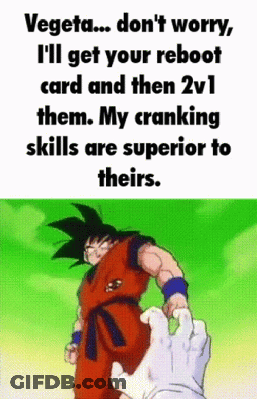 Vegeta Reboot Card Goku Meme GIF