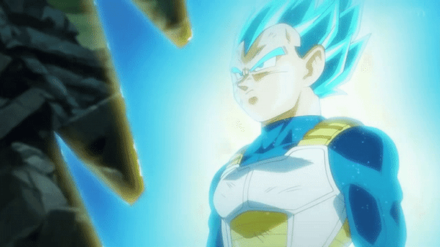 Vegeta Super Saiyan Blue GIF