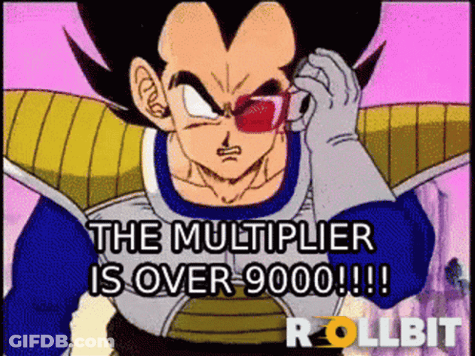 Vegeta The Multiplier Is Over 9000 GIF