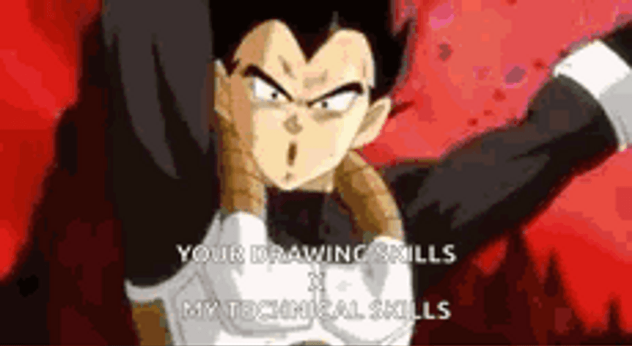 Vegeta Ultra Ego Fusion With Goku GIF