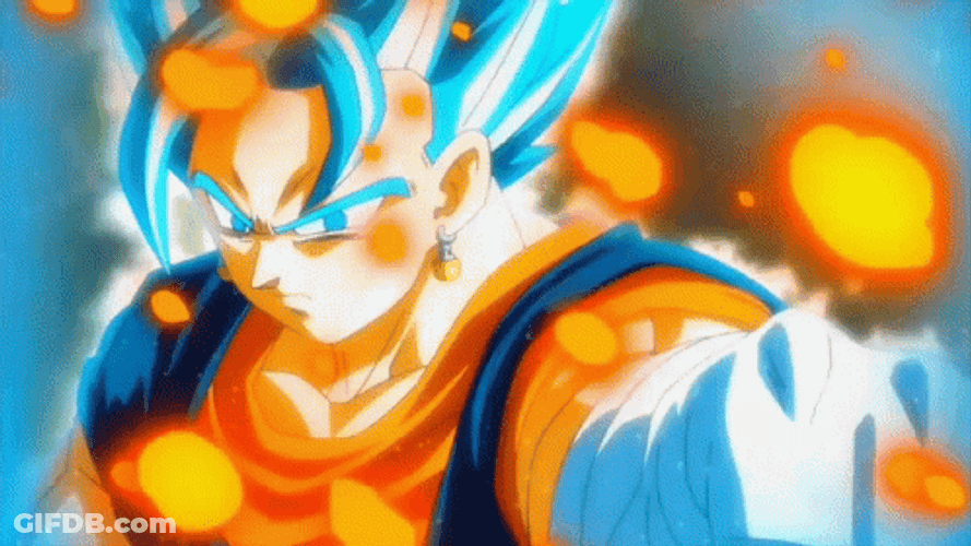 Vegito Blue Dragon Ball GIF