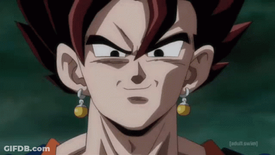Vegito Blue Super Saiyan GIF