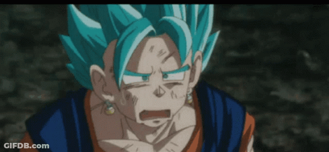 Vegito Complaining GIF
