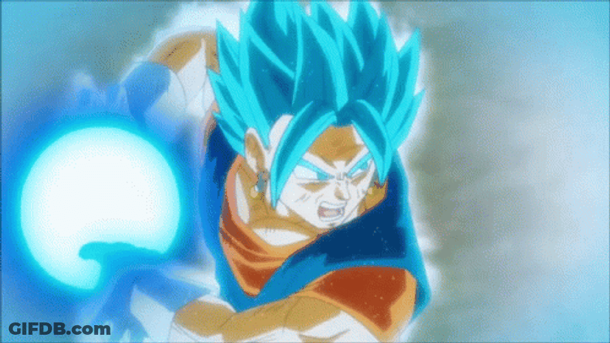 Vegito Hame Hame Wave Explosion GIF