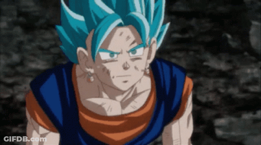 Vegito Tired Breathless GIF