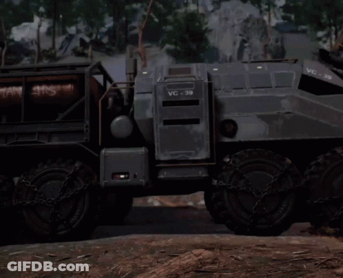 Vehicle With Chains And VC GIF