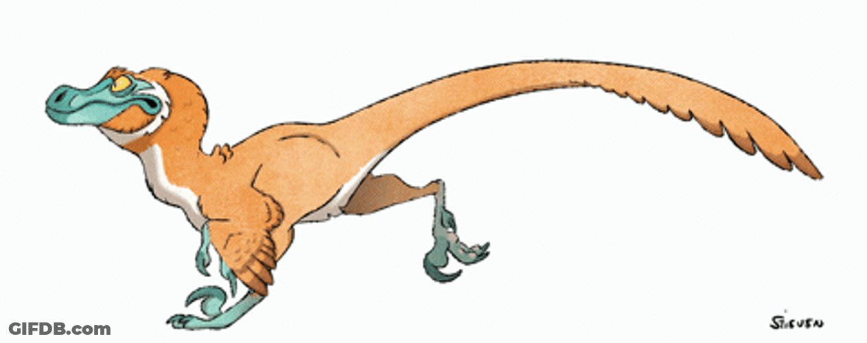 Velociraptor Master Of Speed GIF