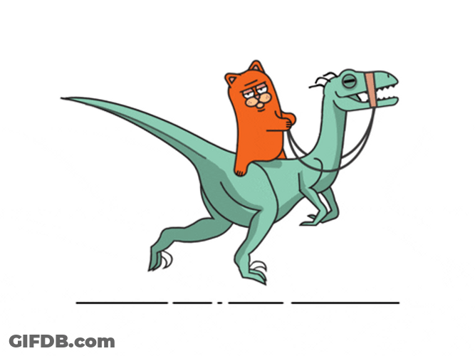 Velociraptor Powerful Legs Running GIF