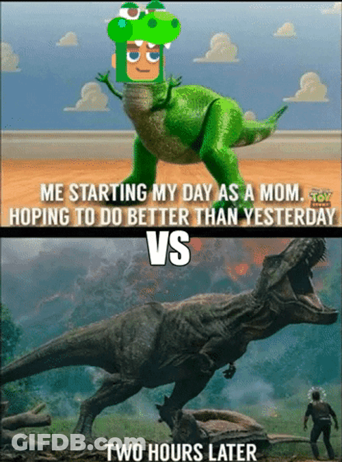 Velociraptor Real And Animated Edited GIF