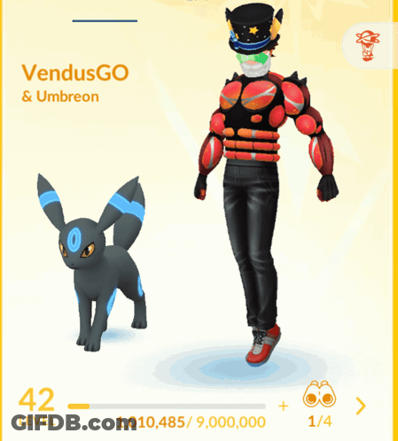 Vendusgo And Umbreon GIF