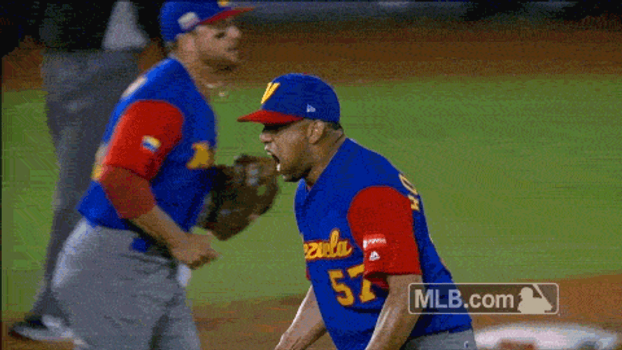 Venezuela Baseball Player GIF