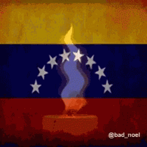 Venezuela Fire Flag GIF