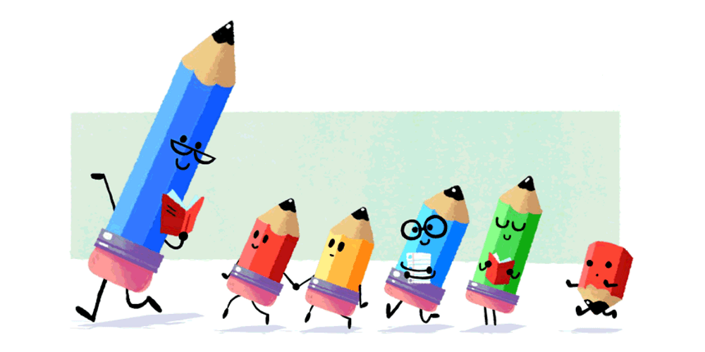 Venezuela Pencils Animation GIF