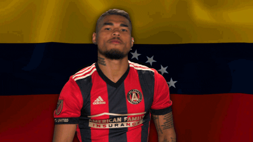 Venezuela Player Pointing GIF